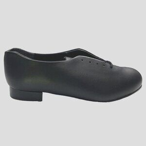 NEW CAPEZIO Tapster 442B Lace-Up‎ Tap Shoe Women's Size 5.5W Black Dance